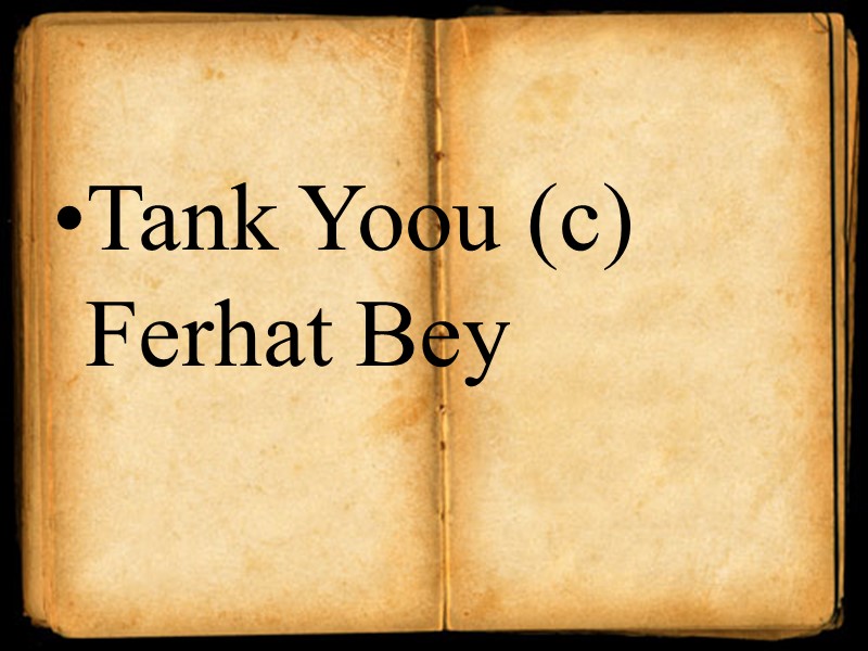 Tank Yoou (c) Ferhat Bey